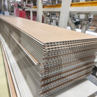 Panel de pared WPC flexible de alta calidad, materiales precortados para instalación rápida, función impermeable para Baño