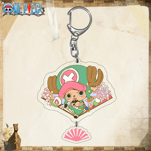 Un portachiavi in acrilico a pezzi con Luffy e Chopper Design Anime portachiavi ciondolo per zaino regalo all'ingrosso - Product Image 4