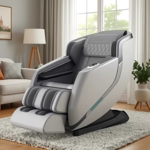Massage <b>Chair</b> Full Body SL Track <b>Zero</b> <b>Gravity</b> Automatic Home Space Capsule R8 31-60 Airbags Roller Foot Massage - Product Image 1