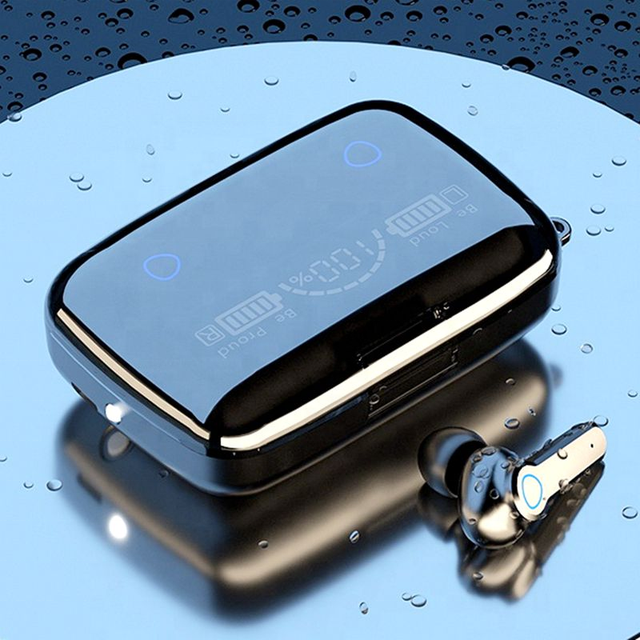 M19 Cheap Waterproof Sports In-Ear Tws Earbuds Bluetooth Earphones V5.3 Noise-Reduction Earbuds Headset With Power Bank