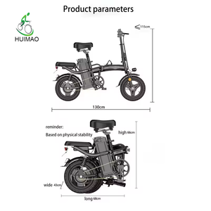 Bicicleta Plegable Mini de 14 Pulgadas, 350W, 48V, con Batería de Litio, Económica, para Adultos, Oferta 2024 - Product Image 4