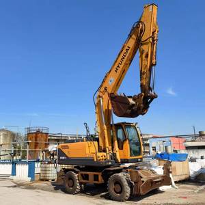 รถขุดไฮดรอลิกมือสองคุณภาพสูง Hyundai 210W-9 ขนาด 21 ตัน พร้อมเครื่องยนต์ Cummins สำหรับงานก่อสร้าง - Product Image 6