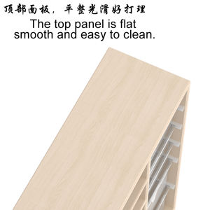 Mobili Montessori Non Smontabili per Bambini, Armadietti per Stoccaggio per l'Uso in Appartamenti, Hotel, Scuole o Ospedali - Product Image 5