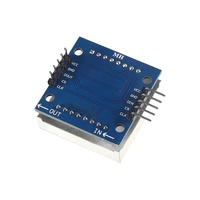 MAX7219 8x8 Dot Matrix tampilan LED Kit DIY 5V MCU kontrol komponen elektronik UNTUK Arduino/Raspberry Pi