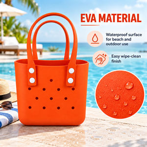 Sac fourre-tout de plage Eva, sacs de courses réutilisables, sacs de marché à bandoulière, sacs à main de petite et moyenne taille, sacs seau vintage pour femmes - Product Image 5