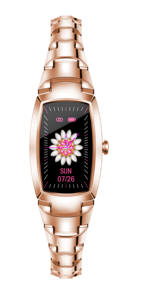Reloj inteligente H8pro para mujer, dispositivo deportivo con control del ritmo cardíaco y de la presión sanguínea, para Android e IOS, gran oferta - Product Image 4