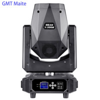 Projecteurs mobiles de type Beam 300W, contrôle DMX512, indice de protection IP33, Ra95 CRI, alliage d'aluminium pour DJ, soirées, scènes, KTV