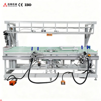Machine de découpe automatique de serrures, table d'assemblage pour la production rapide de fenêtres et portes en PVC/UPVC, haute sécurité