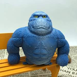 Jouet Squishy Singe Rempli de Sable, Élastique et Extensible, Anti-Stress, Gorille Squishy, Vente Chaude - Product Image 3