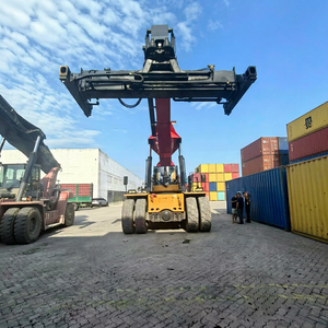 รถยกตู้คอนเทนเนอร์มือสอง SANY KALMAR KONECRANE FANTUZZI สำหรับงานหนัก สีเหลืองแดง พร้อมถัง สำหรับอุตสาหกรรมก่อสร้าง - Product Image 1