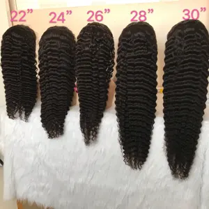 Wholesale virgin hair vendor 10a brazilian human hair Closure Lace wigs for black women soft clear swiss HD Lace Wigs weave Hair