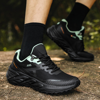Chaussures de randonnée montantes personnalisées pour hommes, imperméables, pour l'escalade, le sport, l'été, l'automne, l'hiver, le trekking en extérieur, bottes de montagne en EVA