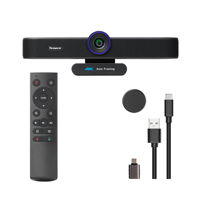 Face Tracking Camera Video Conference with Ai Camera Premium Audio and Video Conferencing Web Meeting Came Soundbarra Ai Webcam