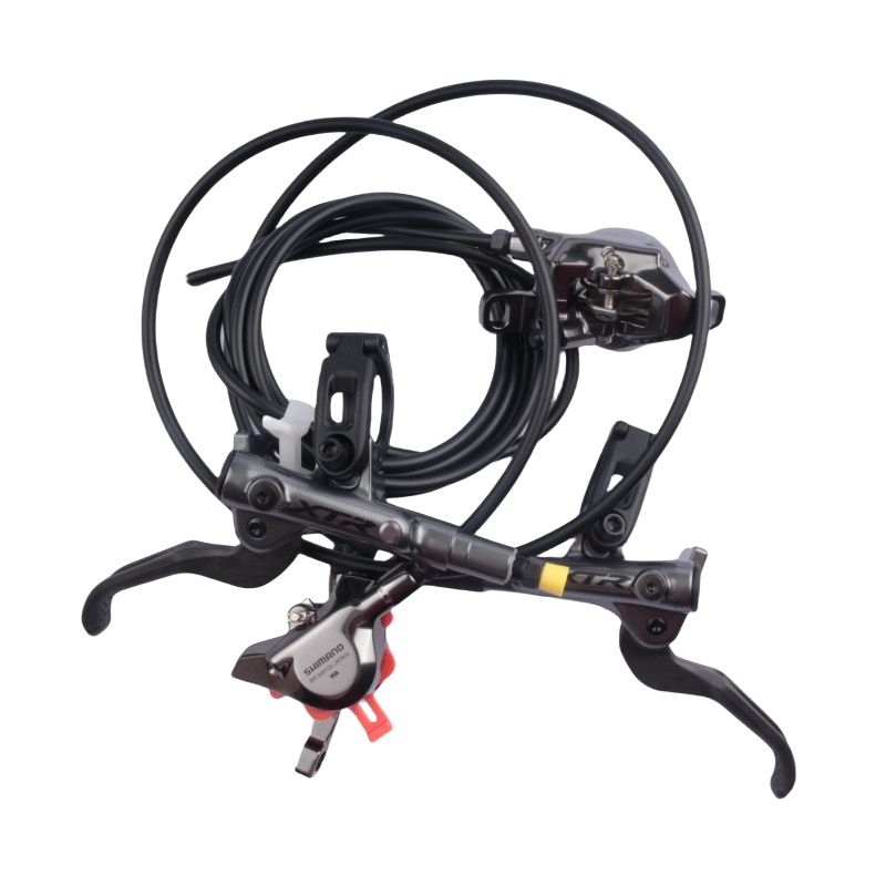 美品 XTR M9120 4ピストン ディスクブレーキセット SHIMANO XTR M9100 BR M9120 4ピストンMTB XTR油圧ディスクブレーキ