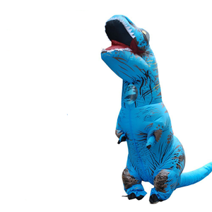 Realistico Cosplay dinosauro tuta gonfiabile per Halloween divertente bambola vestito per la famiglia festa e le vacanze per i bambini e adulti - Product Image 4
