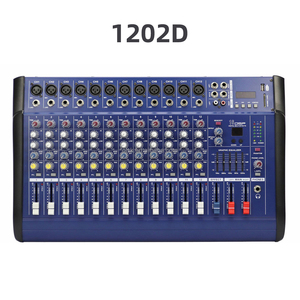 CLAVAX 250 602D 802D 1202D <span class=keywords><strong>Mini</strong></span> mezclador de sonido con amplificador BT USB 1EQ ecualizador 16 efectos DSP W * 2CH - Product Image 4