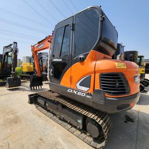 Machines utilisées de terrassement d'excavatrice de DX60-9C de Doosan avec le moteur et le moteur 6 TONNES 48KW à vendre - Product Image 2