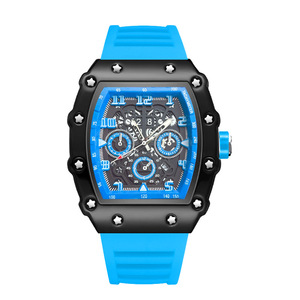 ZIDO <span class=keywords><strong>uomo</strong></span> orologio cronografo al quarzo cinturino in Silicone elegante cronografo orologio da <span class=keywords><strong>uomo</strong></span> al quarzo - Product Image 3