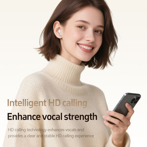 Écouteurs intra-auriculaires miniatures M132 V6.0 TWS, écouteurs sans fil avec unité de bobine dynamique de 13 mm, appels HD intelligents, écouteurs TWS - Product Image 3