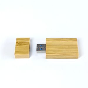 แฟลชไดรฟ์ USB ไม้ไผ่สั่งทำได้จากโรงงานกล่องของขวัญสไตล์ INS เป็นมิตรกับสิ่งแวดล้อม - Product Image 5