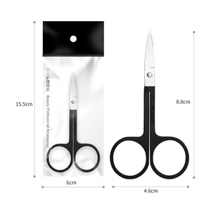 Tijeras profesionales para cejas, corte de pelo fino de acero inoxidable - Product Image 2