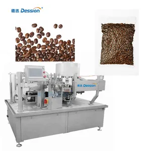 Automatic Multi Head Coffee Beans Vacuum Plastic Bag Sealing Machine