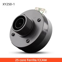 Haut-parleur de compression HF XY250-1 34 mm 60 W 8 Ohm avec diaphragme en titane et aimant aérospatial 28 cœurs pour réparation et remplacement de haut-parleurs