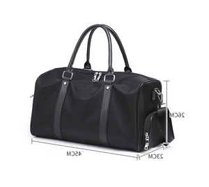 Sac de <span class=keywords><strong>voyage</strong></span> de bonne qualité, sac de week-end avec poignée en cuir, à emporter en <span class=keywords><strong>avion</strong></span> pour les voyages - Product Image 5