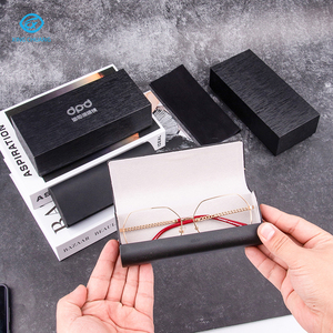 Estuche para Gafas de Sol en Oferta, Caja de Cuero para Gafas Ópticas, Paño de Limpieza con Logotipo Personalizado y Bolso de Mano - Product Image 6