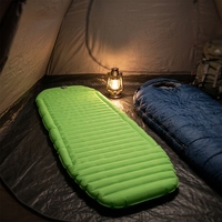 Matelas gonflable léger, imperméable, de haute qualité, en matériaux peu volumineux, à double verrouillage, stable et confortable pour dormir en extérieur