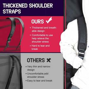 โรงงานมาตรฐาน BSCI ขายส่ง กระเป๋าใส่คีย์บอร์ดน้ำหนักเบา 8 มม. 61 คีย์ สำหรับออร์แกนและเปียโน 61 คีย์ - Product Image 6