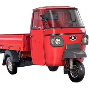 Tricycle à moteur pour adultes de haute qualité 300cc, carrosserie dorée, cadre en acier à ressorts, batterie puissante, moteur, tricycles motorisés - Product Image 4