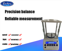 Balance de laboratoire de haute précision Beiheng, balance de densité, testeur de pureté, précision 0,001g, densitomètre pour argent, or, valeur K, capacité 1500g