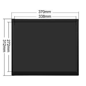 壁挂式17英寸电阻式触摸屏液晶触摸屏显示器显示工业显示器17英寸