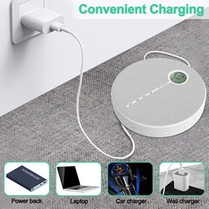Reproductor de CD portátil <span class=keywords><strong>Discman</strong></span> para tener una conexión inalámbrica con pantalla pequeña y una batería incorporada a prueba de golpes Anti-skip - Product Image 5