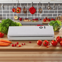 Machine de scellage sous vide domestique puissante 60Kpa grande capacité avec indicateur LED conservation des aliments pour les cuisiniers à domicile et les amateurs