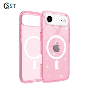 Nhà <span class=keywords><strong>M</strong></span>áy Giá New Arrival sang trọng pha lê rõ ràng Magnetic Đối với iPhone 17 trường hợp không khí chất lượng tốt chống sốc 17 Series - Product Image 6