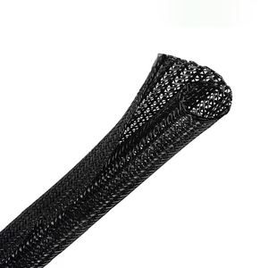 Factory Free Sample Self-Winding Tube Cable <strong>Sleeves</strong> For <strong>Pets</strong> Expandable Braided <strong>Sleeve</strong> Material Braided Wire Wrap <strong>Sleeves</strong> - Product Image 1