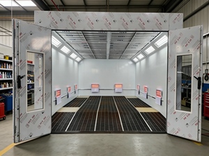 Cabina de Pintura <span class=keywords><strong>Automotriz</strong></span> Diésel Calefactada 18KW, Cabina de Pintura para Autos con Doble Quemador y Redundancia, Secado a 80°C, Emergencia 24/7, Vehículos Pesados - Product Image 1