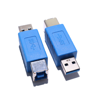 <span class=keywords><strong>USB</strong></span> 3.0 A公头转B母头适配器，超高速5Gbps A型转B型转换器连接器，适用于打印机、扫描仪 - Product Image 1