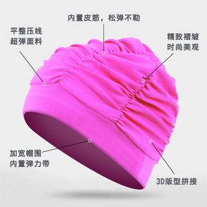 Meilleures ventes 2024, bonnets de bain en polyester de grande taille, tendance, pour homme et femme adultes - Product Image 4