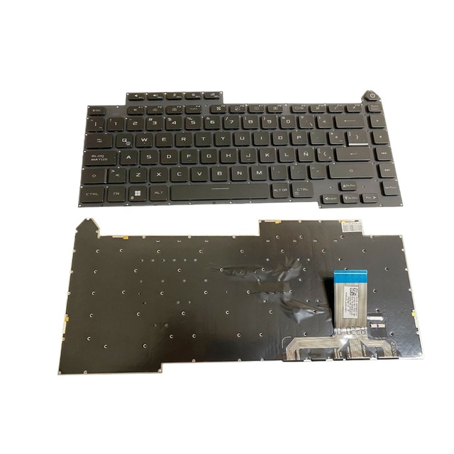 New US RGB Colorful Backlit Keyboard for ASUS ROG Strix G614 G634 G634J G634JY G614J Laptop notebook parts