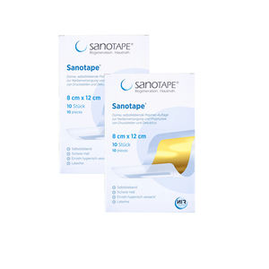 ผ้าพันแผลดูแลแผลเป็นแบบขยายขนาด 8 x 12 ซม. พร้อมแผ่นซับน้ำได้นุ่ม ดีไซน์ระบายอากาศได้ดี และปกป้องแผลได้อย่างมั่นคง - Product Image 1