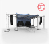 Système de treillis en aluminium pour éclairage et sonorisation de concerts en extérieur