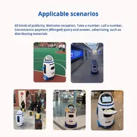 Robot intelligent de vente chaude pour accueillir les invités Éducation des enfants Service d'hôtel commercial précoce Vêtements de bureau à domicile 220V