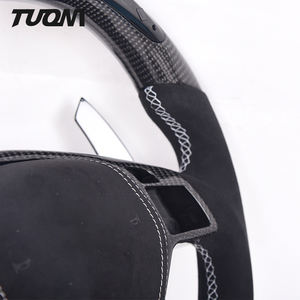 Pour <span class=keywords><strong>Mercedes</strong></span> Benz GLA <span class=keywords><strong>CLA</strong></span> <span class=keywords><strong>180</strong></span> GLC GLE W211 W212 W213 W203 W204 W205 2013 2014 2015 2016 <span class=keywords><strong>2017</strong></span> 2018 Volant en fibre de carbone - Product Image 3