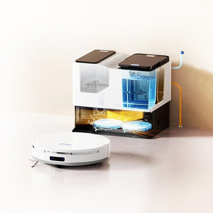 Robot aspiradora tuya Làm Sạch Sàn Robot 5000PA ROTARY Robot thông minh máy hút bụi với tự-đổ Thùng Rác Lau chức năng - Product Image 1