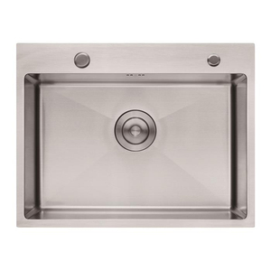 Chậu rửa chén inox đơn, thủ công, đặt sàn, bán buôn nhà máy - Product Image 1