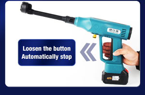 <span class=keywords><strong>Makita</strong></span> — pistolet à <span class=keywords><strong>eau</strong></span> Portable pour lavage de voiture, sans fil, haute pression, 36bar, 21V - Product Image 2