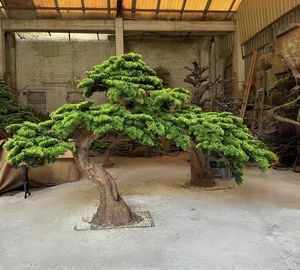 Árboles de <span class=keywords><strong>Pino</strong></span> Artificiales Altamente Realistas, Bonsái para Jardinería, Decoración Interior y Exterior, Tacto Real, Tamaño Personalizado, Verde - Product Image 6